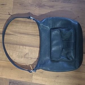 FOSSIL Black Leather Bag